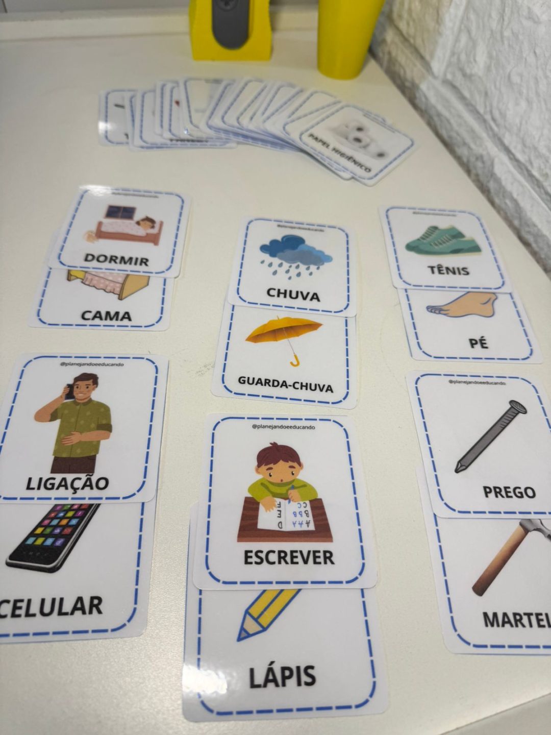 Jogo pareamento objetos e funções